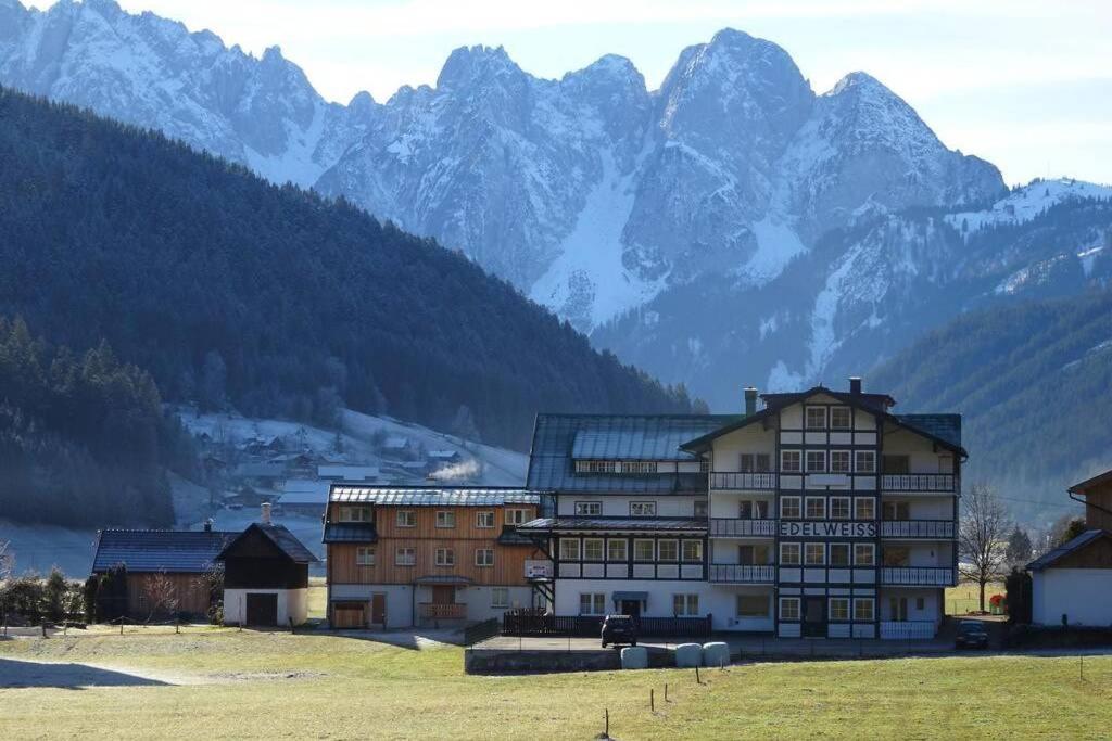 Das Almsternderl - Gemuetliche Wohnung In Gosau Esterno foto