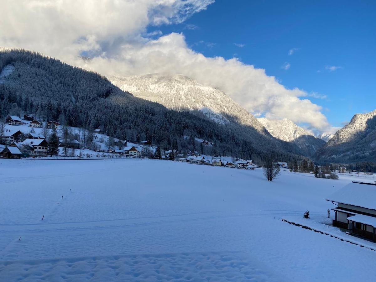 Das Almsternderl - Gemuetliche Wohnung In Gosau Esterno foto