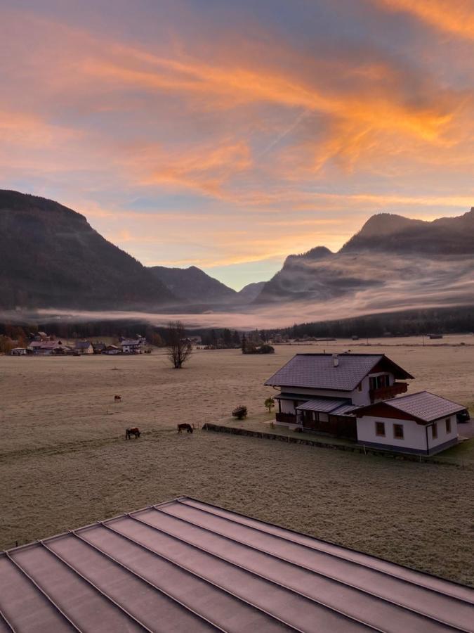 Das Almsternderl - Gemuetliche Wohnung In Gosau Esterno foto