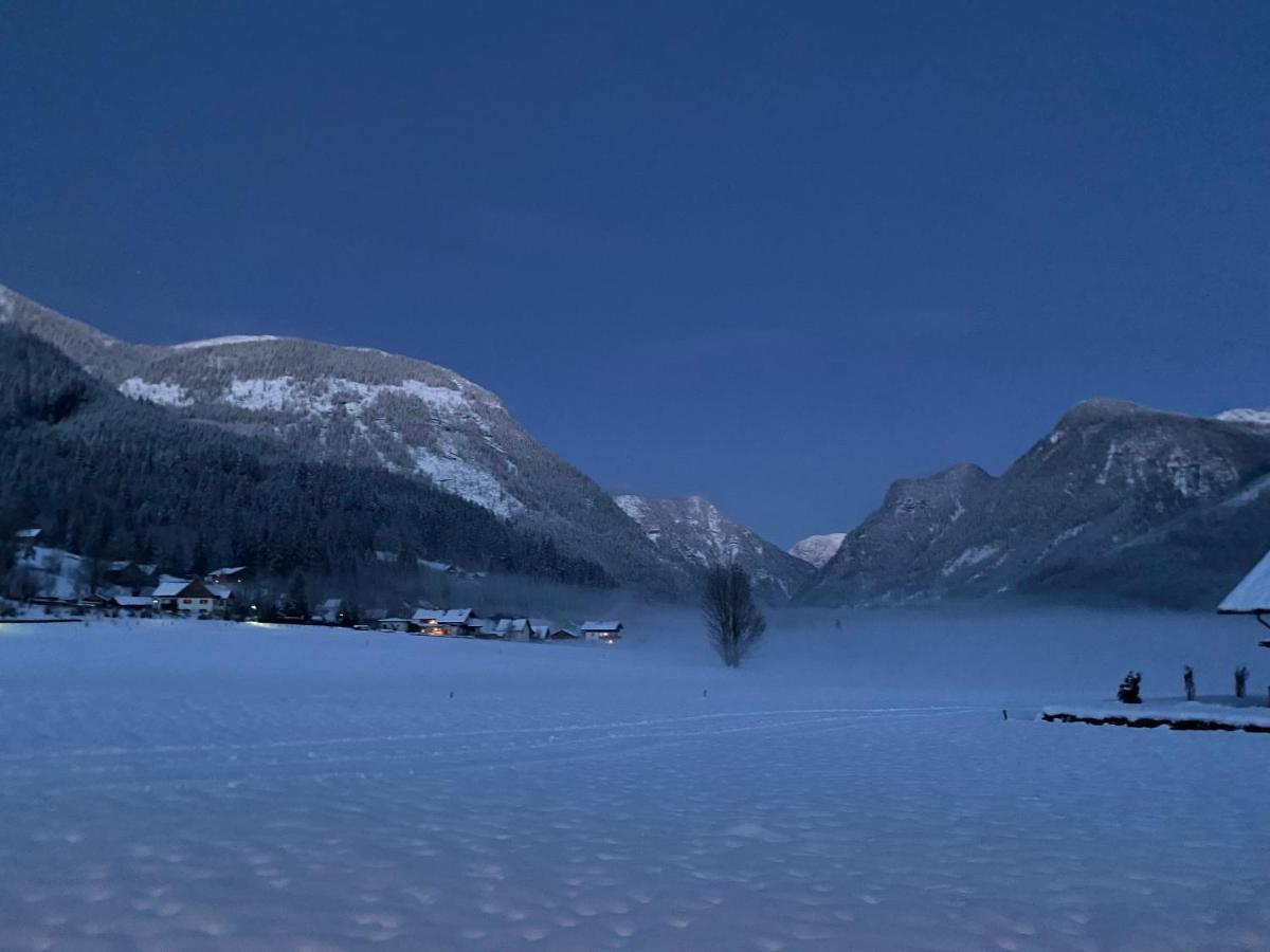 Das Almsternderl - Gemuetliche Wohnung In Gosau Esterno foto