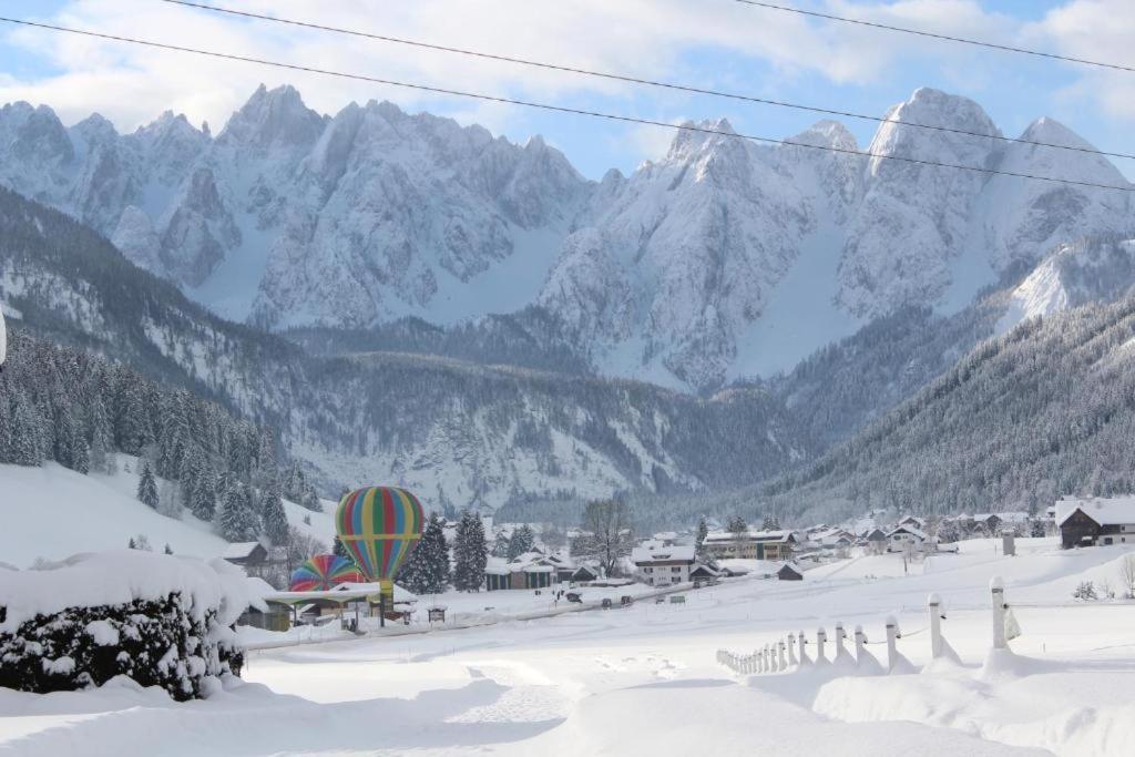 Das Almsternderl - Gemuetliche Wohnung In Gosau Esterno foto